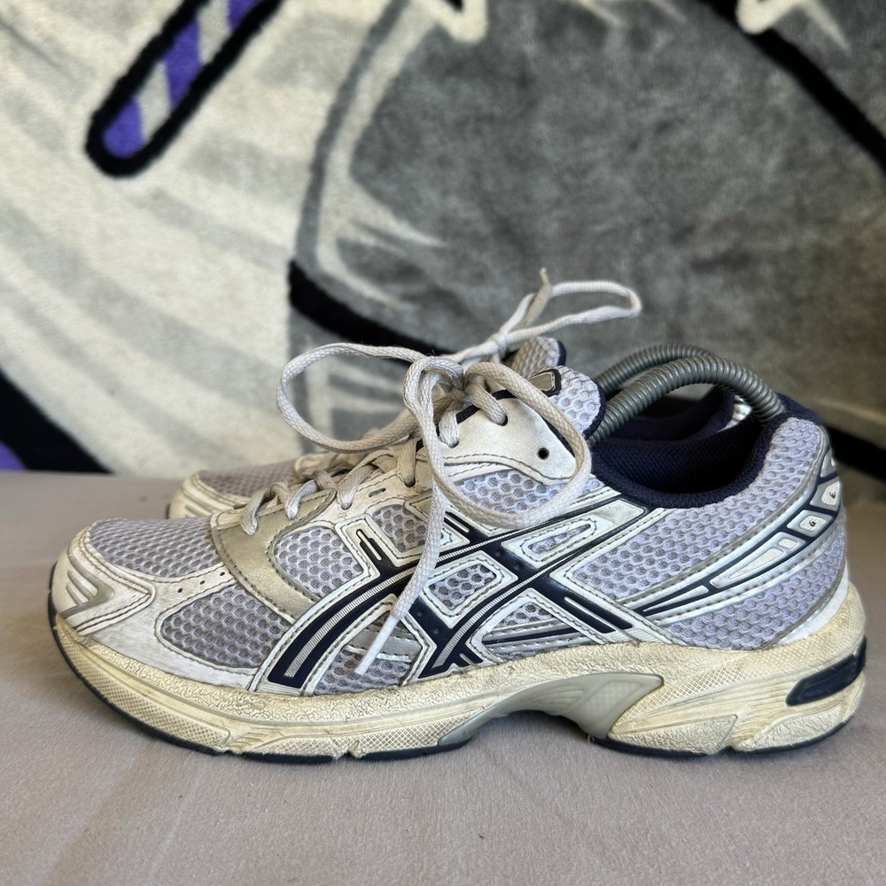 Size 8 - Asics Gel-1130 Cream Silver Grey Running Shoes 1202A164 Women